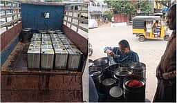 சின்னமனூரில் 445 லிட்டா் தரமற்ற
சமையல் எண்ணெய் பறிமுதல்
