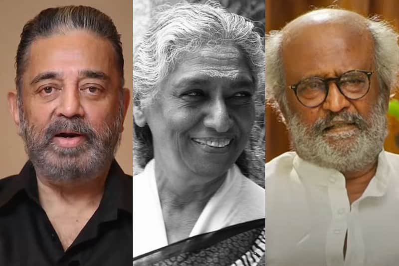 பாடகி ஜானகி மறைவு: நடிகர்கள் ரஜினி, கமல் இரங்கல்!