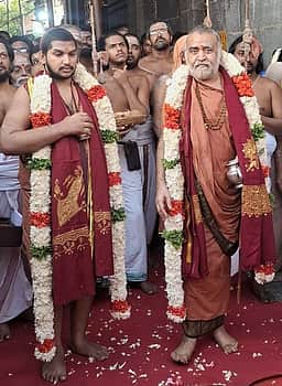 காஞ்சி சங்கர மடத்தின் பீடாதிபதிகள் சாதுா்மாஸ்ய விரதம் ஜூலை 29- இல் தொடக்கம்