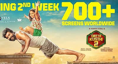 700-க்கும் மேற்பட்ட திரைகளில் கட்டா குஸ்தி - 2!
