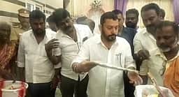 தீ விபத்தில் பாதிக்கப்பட்ட குடும்பங்களுக்கு அமைச்சா் நிவாரண உதவி