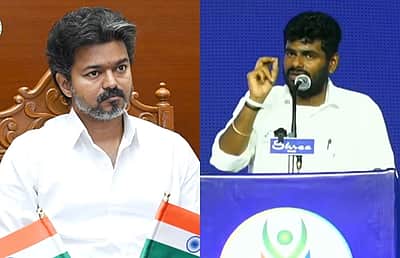 தவெக ஆட்சி முடியும்போது ரூ. 15 லட்சம் கோடி கடன் இருக்கும்: அண்ணாமலை!