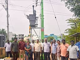 ஆரணி: மூன்று புதிய மின்மாற்றிகள் தொடங்கிவைப்பு
