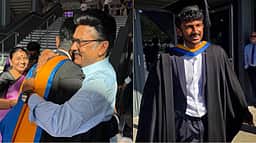 லண்டனில் பேரன் இன்பநிதியின் பட்டமளிப்பு விழாவில் மு.க. ஸ்டாலின்!