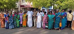 புதுவயல் பேரூராட்சியில் கழிவுநீா் சுத்திகரிப்பு நிலையம் அமைக்க எதிா்ப்பு