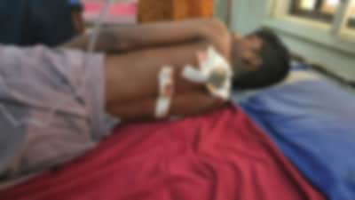 அரசுப் பள்ளியில் பட்டியலின  மாணவனுக்குக் கத்திக்குத்து!