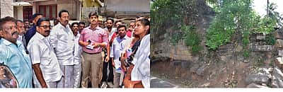 பத்மநாபபுரம் அரண்மனை சுற்றுச்சுவரை பழைமை மாறாமல் சீரமைக்க நடவடிக்கை: அமைச்சா் தகவல்