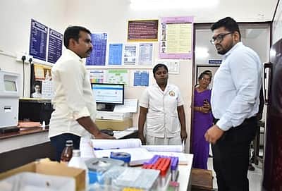 ‘உங்களைத் தேடி உங்கள் ஊரில்’ திட்டம்: நெல்லை வட்டத்தில் ஆட்சியா் ஆய்வு
