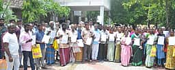 திண்டுக்கல் கிழக்கு வட்டாட்சியா்
அலுவலகத்தில் பொதுமக்கள் மனு