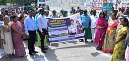 ‘உங்களைத் தேடி உங்கள் ஊரில்’ முகாம்: ராணிப்பேட்டை ஆட்சியா் ஆய்வு
