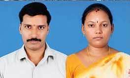 போளூா் அருகே ரயில் முன் பாய்ந்து தம்பதி தற்கொலை: புற்றுநோயால் சோகம்