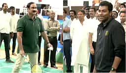 பேட்மிண்டன் விளையாடிய ஆதவ் அர்ஜுனா - அன்புமணி!