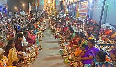 ஆரணி கோட்டை ஸ்ரீவேம்புலி அம்மன் கோயிலில் ஆடித் திருவிழா தொடக்கம்