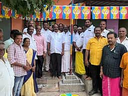 பாமக கொடியேற்று விழா