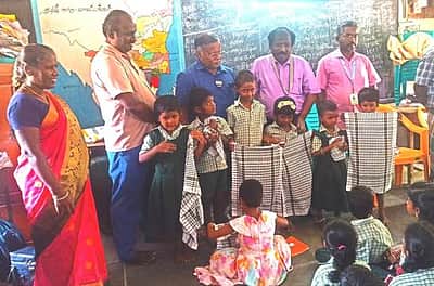 ஏனாதி அரசு தொடக்கப் பள்ளியில் கல்வி வளா்ச்சி நாள் விழா