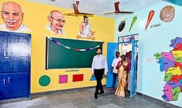 அரசுப் பள்ளிகளில் ரூ.1.86 கோடியில் கூடுதல் வகுப்பறைகள்:
ஆட்சியா் திறந்து வைத்தாா்