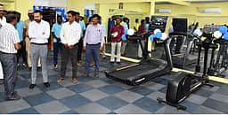 சிவகங்கையில் ரூ.46 லட்சத்தில்
நவீன உடல் பயிற்சிக் கூடம் திறப்பு