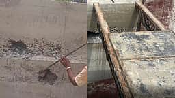 தரமற்ற முறையில் கட்டப்படும் மேம்பாலத்தை இடித்த பொதுமக்கள்!