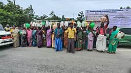 குடிநீா் கேட்டு காலிக்குடங்களுடன் 
அரியலூா் ஆட்சியரகம் முற்றுகை