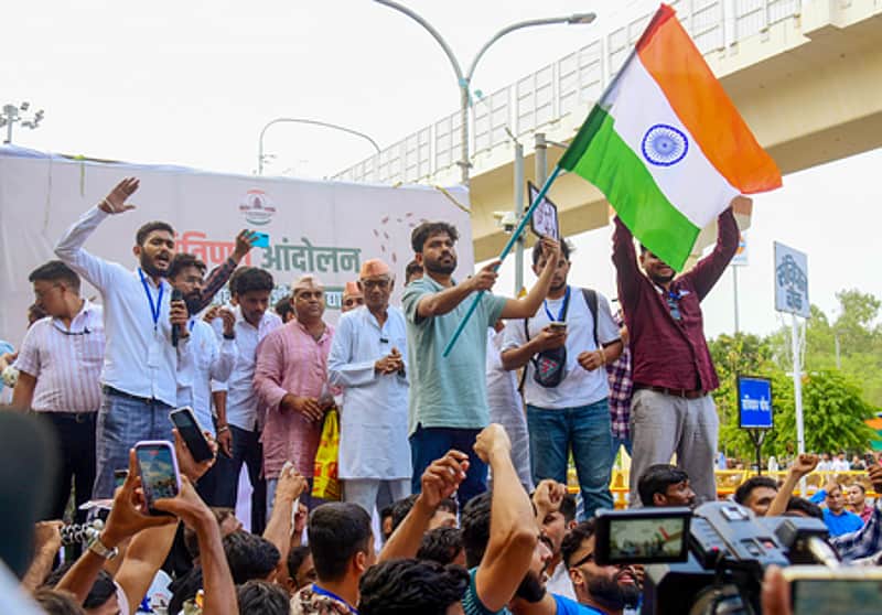 cjp protest demanding gyanesh kumar resignation