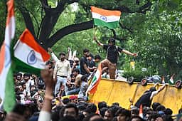 தில்லி ஜந்தர் மந்தரில் தொடரும் சிஜேபி இளைஞர்கள் போராட்டம்!