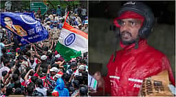 தில்லியில் போராடும் இளைஞர்களுக்காக ஆன்லைனில் உணவு ஆர்டர்! டெலிவரி ஊழியரின் விடியோ வைரல்