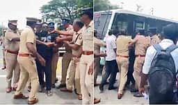 சென்னை தலைமைச் செயலகம் முன் முழக்கமிட்ட பாடகர் அறிவு கைது!