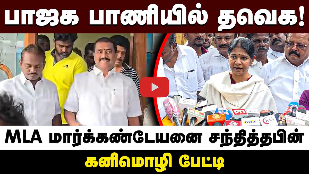 ஜனநாயகத்தின் மீது தவெகவிற்கு நம்பிக்கை இல்லை - கனிமொழி | TVK | DMK