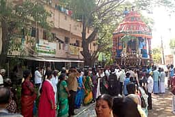 கோதண்டராம சுவாமி கோயிலில் 
பிரம்மோத்ஸவத் தேரோட்டம்