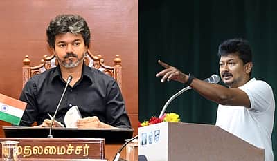 நீட் விஷயத்தில் தவெக இரட்டை வேடம்: உதயநிதி கண்டனம்! 