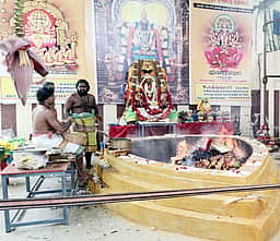 காளிகாம்பாள் கோயிலில் மகா சண்டி யாகம்