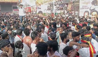 நெல்லையில் களைகட்டிய ஜன நாயகன்! ரசிகர்கள் கொண்டாட்டம்!!