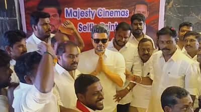 தமிழ்நாட்டு திரையரங்கில் முதல்வர் விஜய்யின் மெழுகுச் சிலை! எங்கு தெரியுமா?