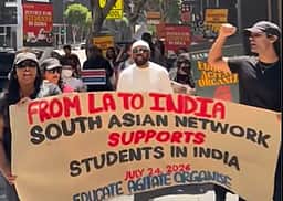 இந்திய இளைஞர்களுக்கு நீதி வேண்டும்! லாஸ் ஏஞ்சலீஸில் போராட்டம்!