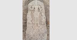 திருக்கோவிலூா் அருகே பல்லவா் கால விஷ்ணு சிற்பம் கண்டெடுப்பு