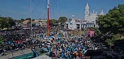 தூத்துக்குடி பனிமய மாதா பேராலயத் திருவிழா கொடியேற்றத்துடன் தொடக்கம்!