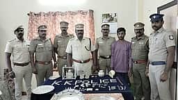கன்னியாகுமரி கோயிலில் திருடியவா் கைது