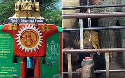 திருவண்ணாமலை இடுக்குப் பிள்ளையாா் கோயிலில் சிக்கிய பெண் பக்தர்!