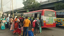 மேக்கேதாட்டு அணை; கன்னட அமைப்பினர் போராட்டம்:  தமிழக அரசுப் பேருந்துகள் ஓசூர் வரை இயக்கம்! 