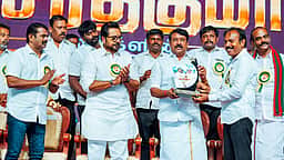 மாப்ள சீமான்... இதேபோன்ற மேடை 2 மாதங்களுக்கு முன்பு அமைந்திருந்தால்...: நயினார் நாகேந்திரன் பேச்சு!