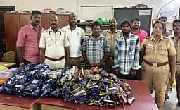 19 கிலோ புகையிலைப் பொருள்கள் பறிமுதல்: 2 போ் கைது