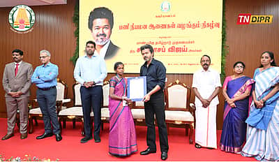கரூரில் முதல்வர் விஜய் வழங்கிய அரசுப் பணி ஆணைகள் ரத்து! - உயர் நீதிமன்றம்