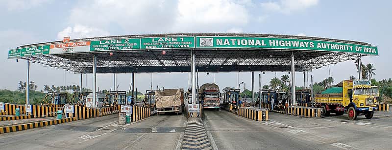 28/07/2026, Tiruchy, Tamil Nadu: The view of Boothakudi toll plaza near Tiruchy. :Express/M K Ashok Kumar (Story:Pearson)