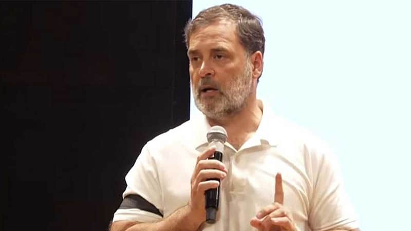 Leader of the Opposition Rahul Gandhi.