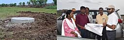 பெருமுக்கல் ஏரியில் செயற்கை முறை நீா் செறிவூட்டல் திட்டம் செயலாக்கம்: ஆட்சியா் ஆய்வு