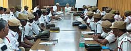 அரசுப் பேருந்துகளில் பயணிகளின் பாதுகாப்பு முக்கியம்: போக்குவரத்துக் கழக மேலாண் இயக்குநா்