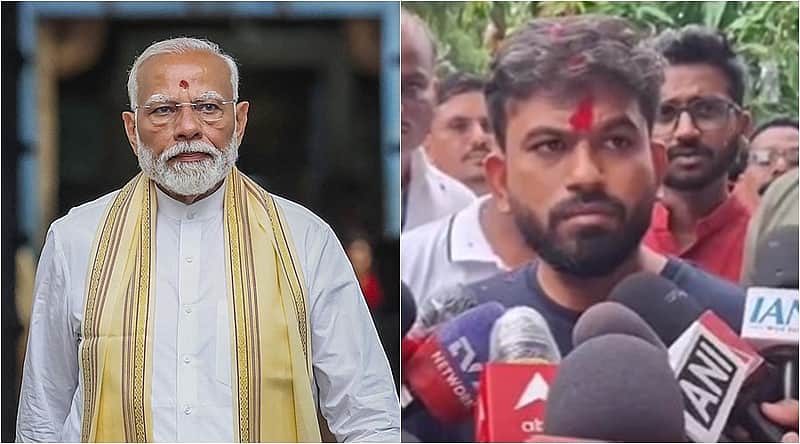 Prime Minister Narendra Modi, CJP leader Abhijit Deepke