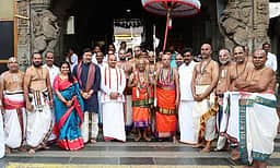 திருமலையில் ஜீயா்கள் சாதுா்மாஸ்ய தீட்சை சங்கல்பம்