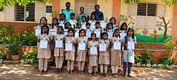 டேக்வாண்டோ போட்டி: விஜயராமபுரம் பள்ளி மாணவா்கள் முதலிடம்
