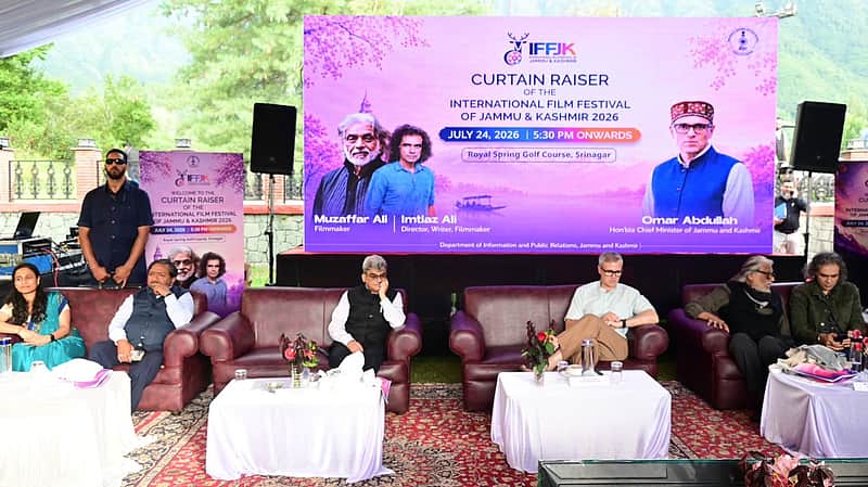 Chief Minister launched the curtain raiser of the first International Film Festival of Jammu & Kashmir, IFFJK 2026, in Srinagar.